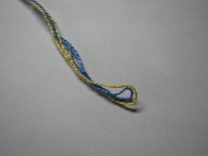 вязание сокса шаг 1