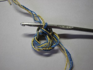 вязание сокса шаг 9